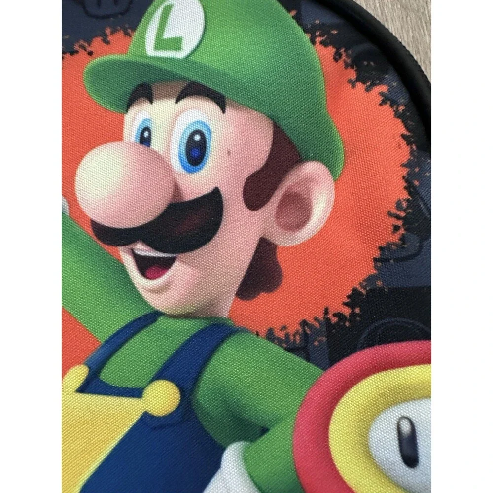 NEW 17” Super Mario Backpack and Lunch Box Kids Movie Retired Bag School